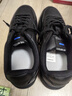 迪卡侬板鞋男秋透气低帮仿皮休闲鞋防泼水小白鞋黑色运动鞋5411496 实拍图