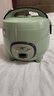 半球（PESKOE）电饭煲电饭锅电饭煲1-2人用多功能锅预约小型迷你不粘锅2/3/4/7/8人家用智能 绿色 5L 机械款【球釜内胆】 实拍图