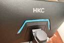 HKC 24.5英寸320Hz FastIPS快速液晶HDR400硬件低蓝光1ms升降旋转电竞游戏300Hz显示器 猎鹰G25H3Pro 实拍图