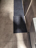 墨斗鱼入户门地垫地毯条纹防滑垫家用厨房除尘垫可剪裁 灰色 40*60cm 实拍图