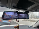 LNDU凌度行车记录仪高清夜视流媒体后视镜360全景前后双摄2025年新款 12英寸4K流媒体/双录+128G卡+降压线 实拍图