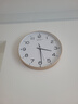 康巴丝（Compas）挂钟客厅钟表 简约石英钟表挂墙时钟 3294A 金色 实拍图