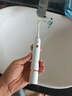 博皓（prooral）声波电动牙刷护龈压感提醒 自动牙刷成人充电式 情侣款 生日礼物T33 白色 实拍图