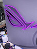 华硕（ASUS）ROG XG27ACMEG-W 27英寸显示器2K电竞显示器2K 240Hz超频260Hz HDR400 G-Sync 0.3ms响应 HDMI 2.1 实拍图