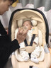 bebelock婴儿提篮式汽车儿童安全座椅新生儿宝宝睡篮车载便携摇篮i-Size 香槟金【i-Size认证】 实拍图