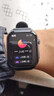 联想（Lenovo）智能手表 Watch Fit轻薄大屏血氧心率睡眠蓝牙通话健康监测穿戴运动手表手环 风暴灰 男女朋友礼物 实拍图