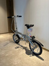大行（DAHON） 412折叠自行车14英寸单速超轻迷你铝合金学生成人单车BYA412 银色 实拍图