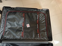 狄斯顿保罗  铝框行李箱男女新款拉杆箱万向轮拉杆箱大容量旅行箱登机密码箱 商务黑-加厚合金框【箱体可坐人】 26英寸 实拍图