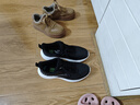 安踏男鞋革面防泼水跑步鞋男黑色轻便防滑休闲鞋运动鞋旅游鞋子男 实拍图