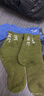 【纯色毛圈】加绒加厚袜子秋冬季防寒中筒加绒保暖袜冬天毛圈防冻 混色- 10双 均码 实拍图