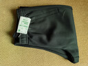 安踏（ANTA）运动裤男2025秋冬季新款加绒直筒男士休闲裤子男款青少年纯棉卫裤 黑色（常规直筒-拉链口袋-刺绣） L /175(120-140斤） 实拍图