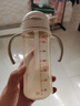 贝亲（Pigeon）自然成长翻盖直饮吸管 大童奶瓶330ml 经典款 18月+  AA278 实拍图