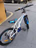 凤凰（Phoenix）儿童自行车山地车男女学生脚踏车6-15岁童车 霸道 白蓝色 22寸 实拍图