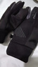 【京东物流】手套男士冬季加绒骑行电动车防滑触屏开车保暖手套女 【掌心防滑 可触屏】男士黑色 均码 1双 掌围女17-21男18-23cm 实拍图