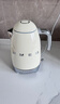 SMEG/斯麦格复古电热水壶KLF04烧水壶大容量家用不锈钢恒温养生壶泡茶热牛奶自动断电保温生日新年礼物 1.7L 奶白色 实拍图