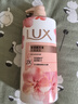 力士(LUX)沐浴露 焕亮粉樱香 淡雅香氛 爽肤沐浴乳1000g留香 实拍图