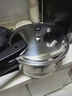 苏泊尔（SUPOR）304不锈钢7.0L压力锅24cm【3-5人可用】快煮防爆高压锅电磁炉通用 实拍图