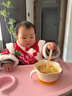 COOKSS婴儿辅食碗新生幼儿宝宝专用喂水鹰嘴辅食勺吸盘米粉研磨套装餐具 实拍图