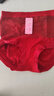 高腰无痕舒适收腹裤蚕丝底裆轻塑裤塑身提臀内裤女 红色 XL 【推荐120-140斤】 实拍图