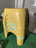 换鞋凳小凳子座椅小板凳可叠放加厚塑料凳高级感儿童学生寝室矮凳 柠檬黄1个 实拍图