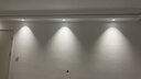 鲸与光 无主灯深防眩光射灯小山丘射灯天花灯洗墙灯嵌入式射灯卡兹白杯7瓦开孔75-85mm/4000K 实拍图