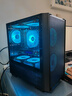 爱国者（aigo）御风JV19黑色 电脑台式主机箱 桌面matx小机箱（网孔通风/玻璃侧透/240水冷） 实拍图