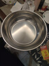 雄沃驰特厚加厚316L不锈钢和面盆厨房家用火锅盆洗菜打蛋汤锅盆3 中五层钢【抗茵级】清仓处理 特大号32CM款【捡漏】超厚款270g 实拍图
