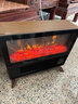 西屋（Westinghouse）石墨烯取暖器暖风机壁炉复古3D仿真炭火焰家用电暖器宿舍电暖气卧室小太阳省电恒温热风机WTH-618Y 实拍图