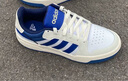 adidas ENTRAP美式校园风运动少年感复古篮球风板鞋男女阿迪达斯 白/蓝   42 实拍图