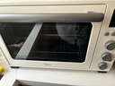 美的（Midea）【国家补贴】家用多功能风炉电烤箱 40L大容量/四面搪瓷/热风循环/空气炸锅烤箱一体机PT4012W二代 实拍图