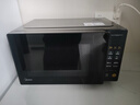 美的（Midea）家用变频微波炉平板式易清洁 800W微波速热 一键智能菜单 钻石背板 微晶面板加热20L（PM20M2） 实拍图