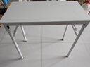全品屋 可折叠桌电脑桌台式学生长条桌卧室简易书桌写字学习桌桌子办公 长80CM*宽40CM*74CM 实拍图