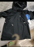 伯希和（Pelliot）【山野经典2.0】冲锋衣三合一男女秋冬羽绒保暖外套114401041黑M 实拍图