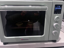 海氏（Hauswirt）C40三代电烤箱家用烘焙多功能发酵一体机食品级搪瓷内胆智能菜单新年礼物 湖水绿 40L 【国家补贴】 实拍图