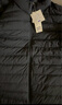 优衣库男装女装高级轻型羽绒茄克便携立领外套排骨夹克470067 09 黑色 M 实拍图