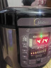 美的（Midea） 电压力锅 电高压锅 家用大容量多功能定时预约高压电饭煲电饭锅家用4-5-6人用5升6升高压快煮锅 豪华款 大家族必选 6L 【双胆 玫瑰金】 实拍图
