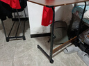亿家达宿舍床边桌可移动升降办公工作台卧室出租屋用书桌笔记本电脑桌子 【单层款】原野橡木色80*40cm【可升降移动】 实拍图