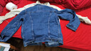 Levi's李维斯情侣同款美式经典复古休闲时尚潮牌修身牛仔夹克外套 中蓝色 M 实拍图
