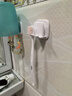 懒角落牙刷置物架漱口卫生间壁挂免打孔浴室牙具架子 牙刷架+漱口杯 实拍图