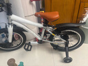 永久（FOREVER）永久儿童自行车永久自行车儿童山地自行车儿童自行车6-10岁学生 16流光银|辐条轮+皮带传动+礼包 实拍图