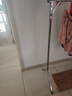 妙美晾衣架落地【免安装伸缩1.6米】室内阳台晒衣架不锈钢折叠晒被架  实拍图