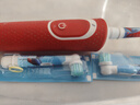 欧乐B儿童电动牙刷头3支蜘蛛侠适用D103KD100KPro1kidsEB10/EB10S-3K软毛（图案包装随机）【正品刷头】 实拍图