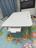 飞旺藤达可升降床上电脑桌床上书桌小桌子可折叠小桌板床桌大号卧室 珍珠白-旗舰款（书架+抽屉+杯托 【四档升降】70*48*32-40cm 实拍图