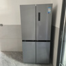 美的（Midea）慧鲜480升双变频一级能效十字四开门双开对开门超薄家用电冰箱风冷大容量政府补贴20% BCD-480WSPZM(E) 实拍图