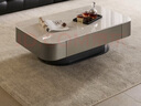 顾家家居现代意式微晶石茶几客厅家用茶几轻奢茶几大容量抽屉DS7178TD 茶几1200*700*335 实拍图