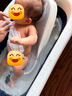 世纪宝贝（babyhood）婴儿洗澡躺托 宝宝折叠浴床新生儿沐浴架【软胶头枕/智能感温】 实拍图