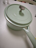 京东京造 奶锅 婴儿辅食小汤锅泡煮面陶瓷不粘【有钛健康】20cm渐变绿 实拍图