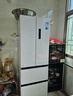 美的（Midea）400L法式四开门冰箱超薄零嵌入式小户型一级能效风冷无霜节能变频以旧换新白色MR-418WFPE国家补贴 实拍图
