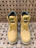 卡特（CAT）卡特经典大黄靴马丁靴男士牛皮钢头防撞固特异耐磨高帮鞋P89162 黄色 42 实拍图