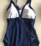 速比涛（Speedo）泳衣女绮遇系列深海设计海岛温泉度假性感连体泳衣 海蓝/白 34 实拍图